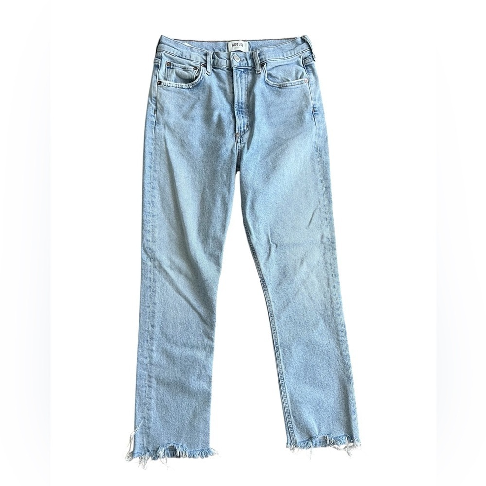 AGOLDE Midrise Straight Jeans in Merrel - Size 27
